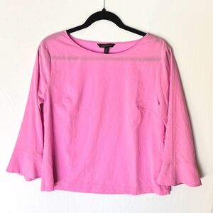 Banana Republic Women’s Pink Bell Sleeve Blouse Size M New Without Tags